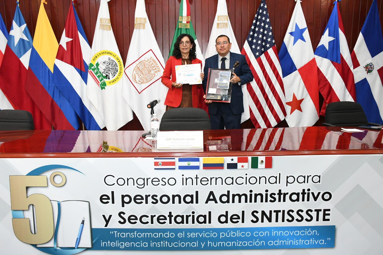 5° Congreso Internacional para Personal Administrativo y Secretarial del SNTISSSTE, Inauguración, Día 2